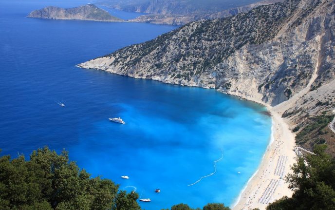 Kayaking on Kefalonia island