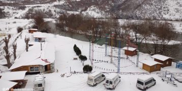 Winter on Struma river in Kresna gorge