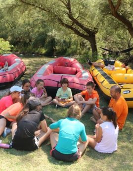 Dates for kids rafting camps