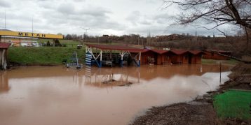 Flood on Struma river